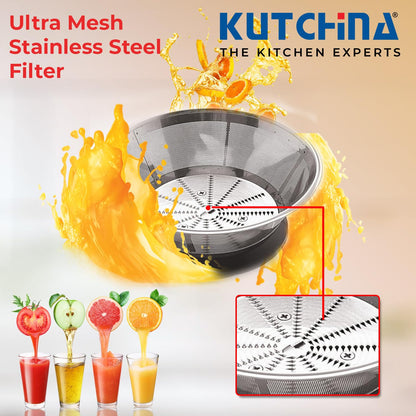 Kutchina Viena 500W Juicer Mixer Grinder – 2 Jars, Centrifugal Juicer