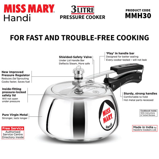 Hawkins Miss Mary Handi Pressure Cooker MMH30