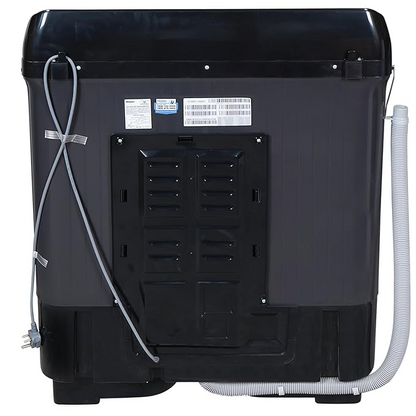Haier 9 Kg 5 Star Semi Automatic Top Loading Washing Machine HTW90-196BBK