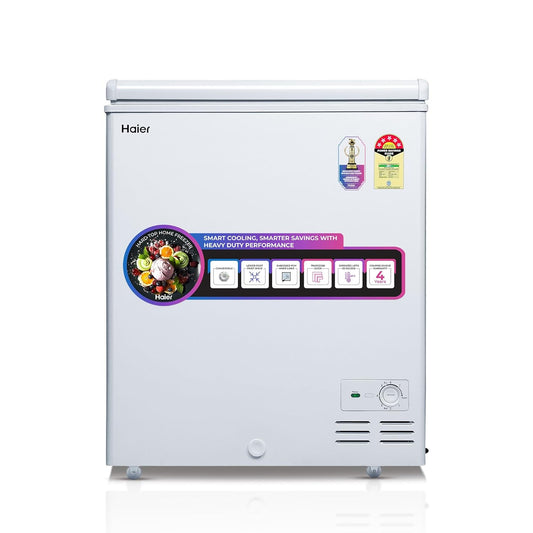 Haier HFC-175SM5 – 146L 5-Star Single Door Convertible Deep Freezer with Deo Fresh Technology