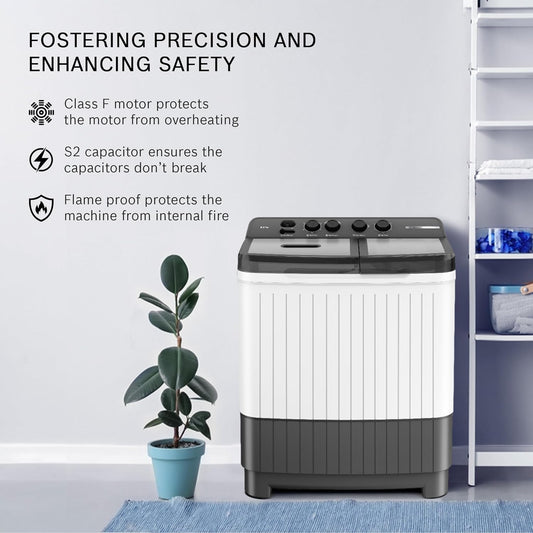 Bosch WJZ751W0IN | 7.5 kg 5‑Star Semi‑Automatic Top Load Washing Machine