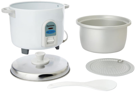 Panasonic SR-WA10 (E) PLW Electric Rice Cooker – Plain White