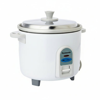 Panasonic SR-WA10 (E) PLW Electric Rice Cooker – Plain White