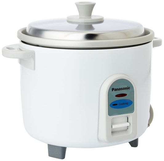 Panasonic SR-WA10 (E) PLW Electric Rice Cooker – Plain White