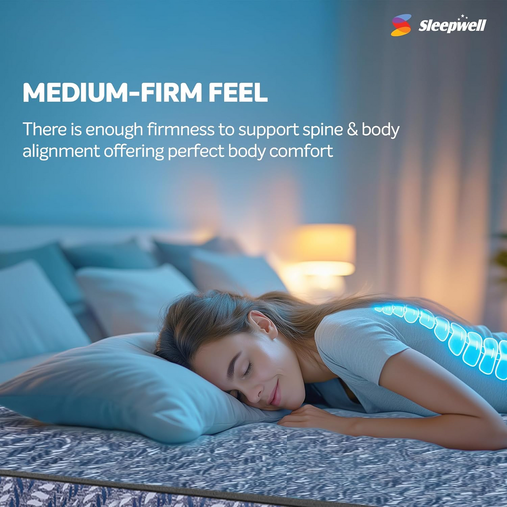 Sleepwell Utsav 5" Queen Mattress | 78" × 60"