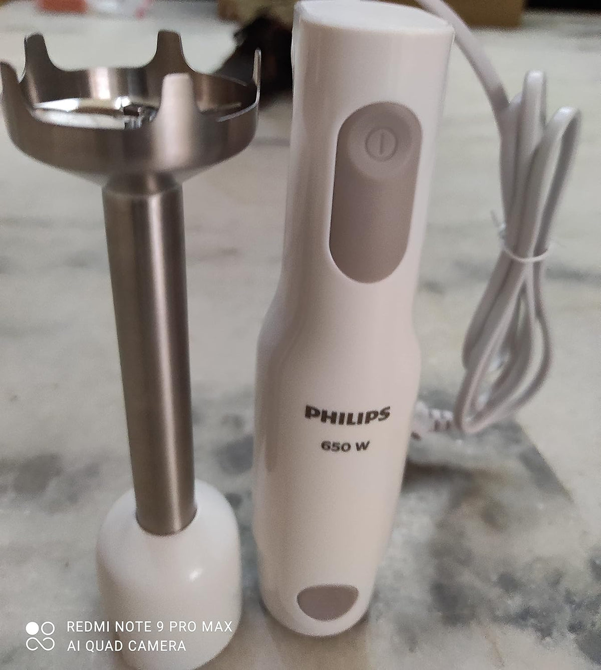 Philips Hand Blender HL1600/00 – 650W Powerful & Versatile Blender