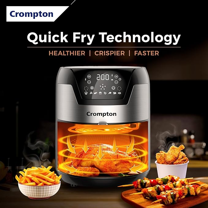 Crompton NourisPro DG 4.5L Digital Air Fryer 1500W