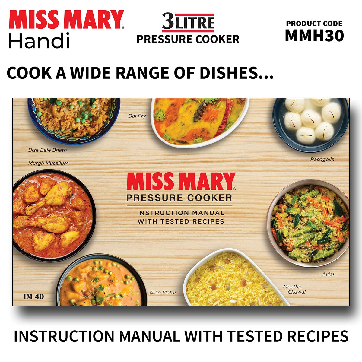 Hawkins Miss Mary Handi Pressure Cooker MMH30