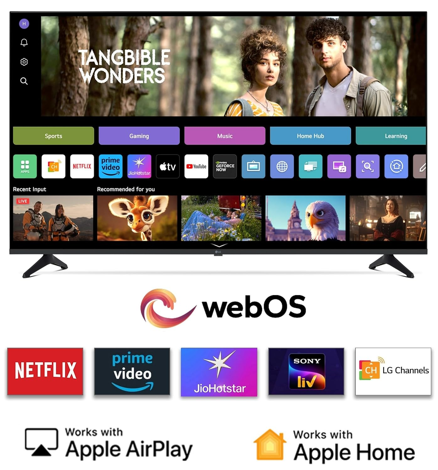 LG 43UA73806LA 43 Inch 4K UHD AI Smart TV