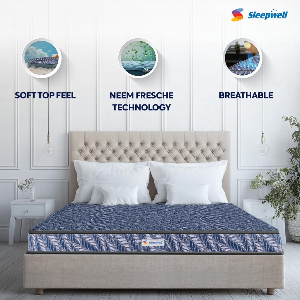 Sleepwell Utsav 5" Double Mattress | 78" × 48"