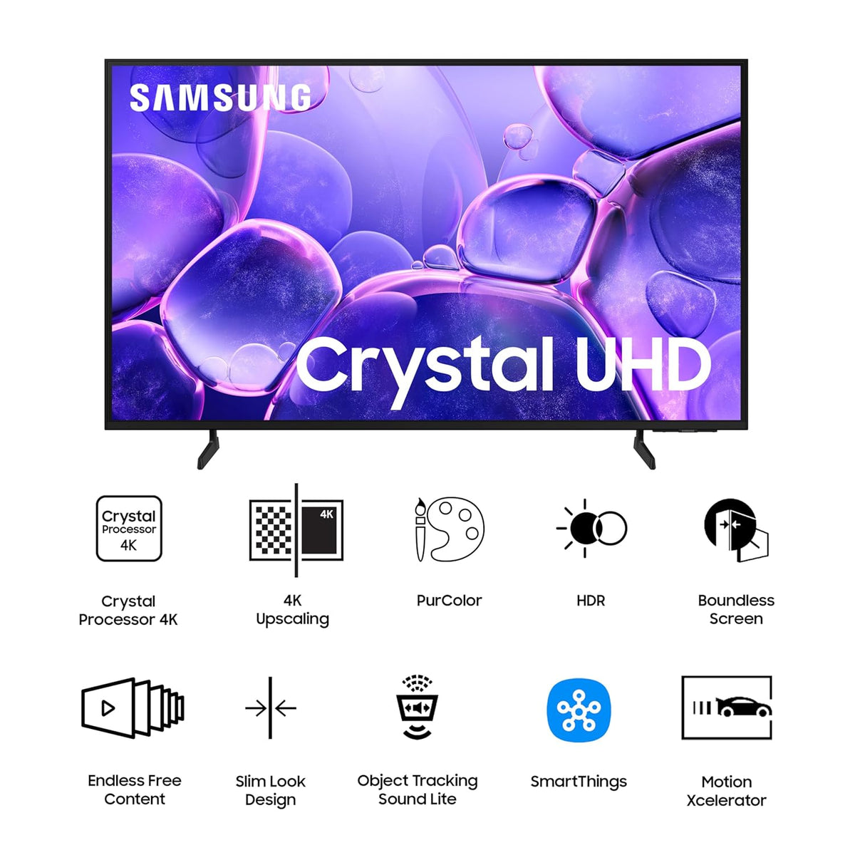Samsung UA55U8100 55″ Crystal UHD 4K Smart TV