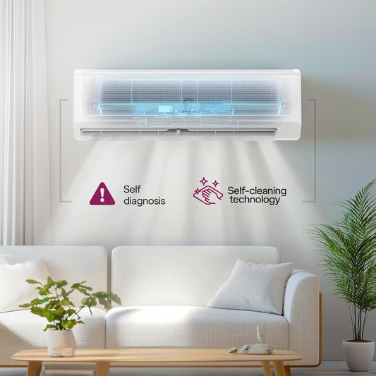 Godrej 1.5 Ton 3 Star Inverter Split AC (SIH 18ITC3-WWS) – Hot & Cold, 5-in-1 Convertible Cooling, Copper Condenser