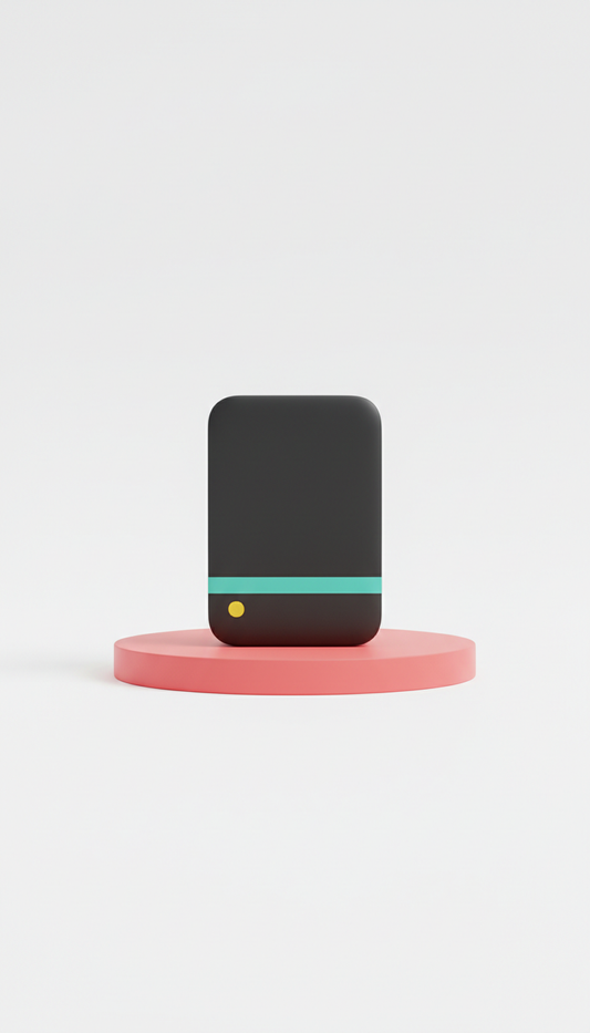 Minimalist Wireless Audio System in Matte Black