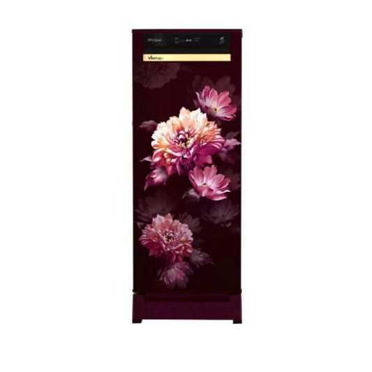 Whirlpool Vitamagic Pro 192L 3-Star Single Door Refrigerator (Wine Dafne, Model: 73431)