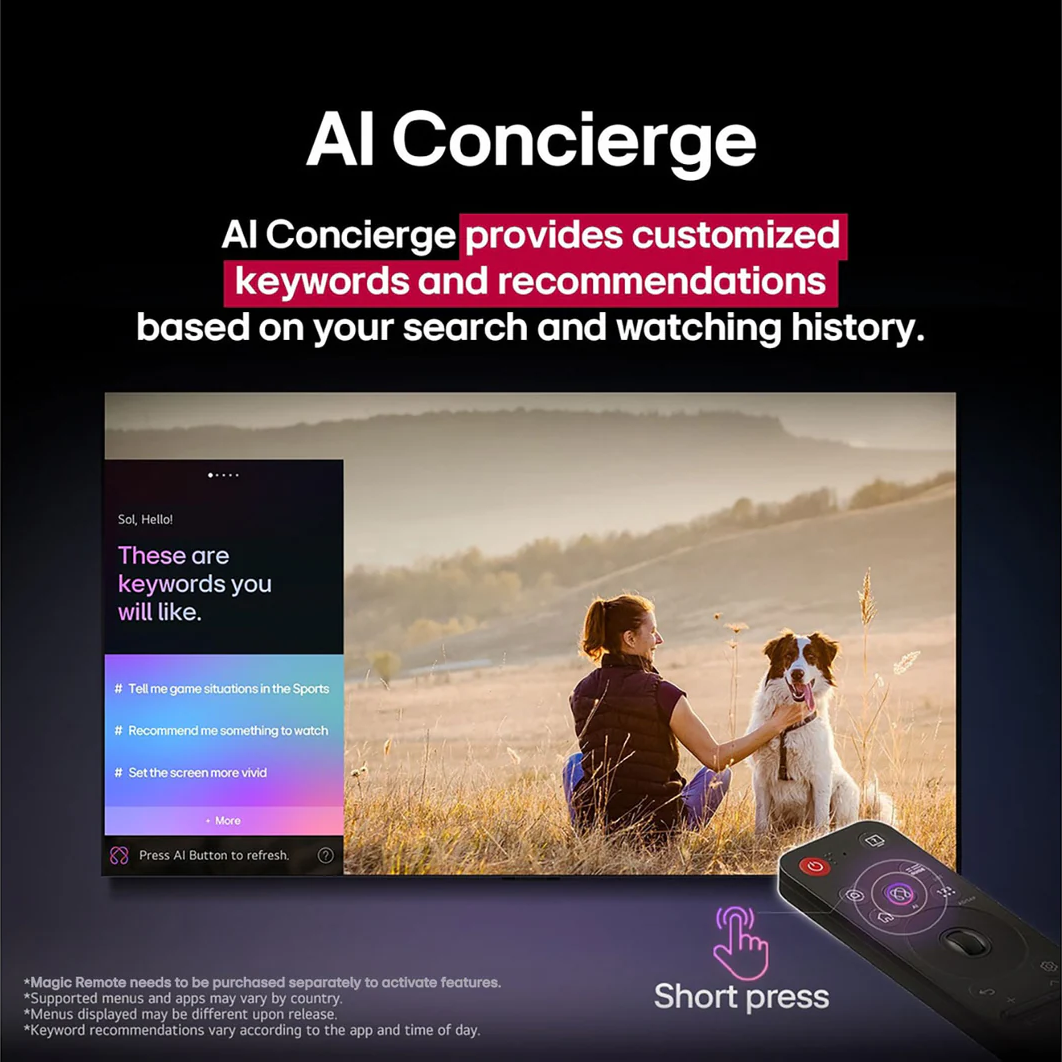 LG 43UA82506LA 43 Inch 4K UHD AI Smart TV
