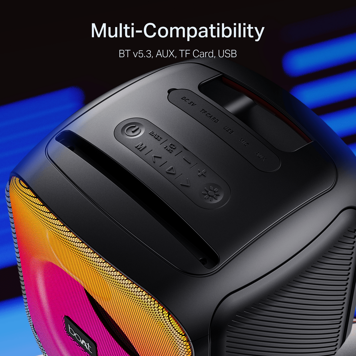 boAt PartyPal 68 Pro – Compact power with serious party vibes