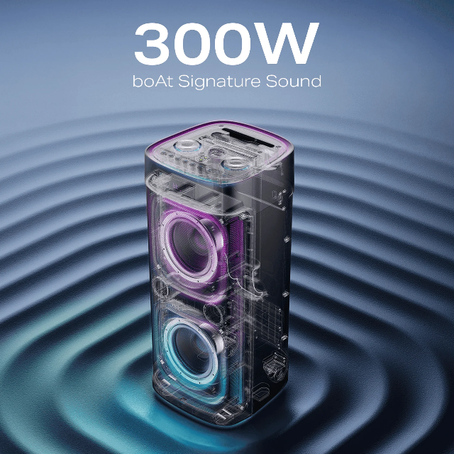 boAt PartyPal 700 | 300W Portable Party Speaker