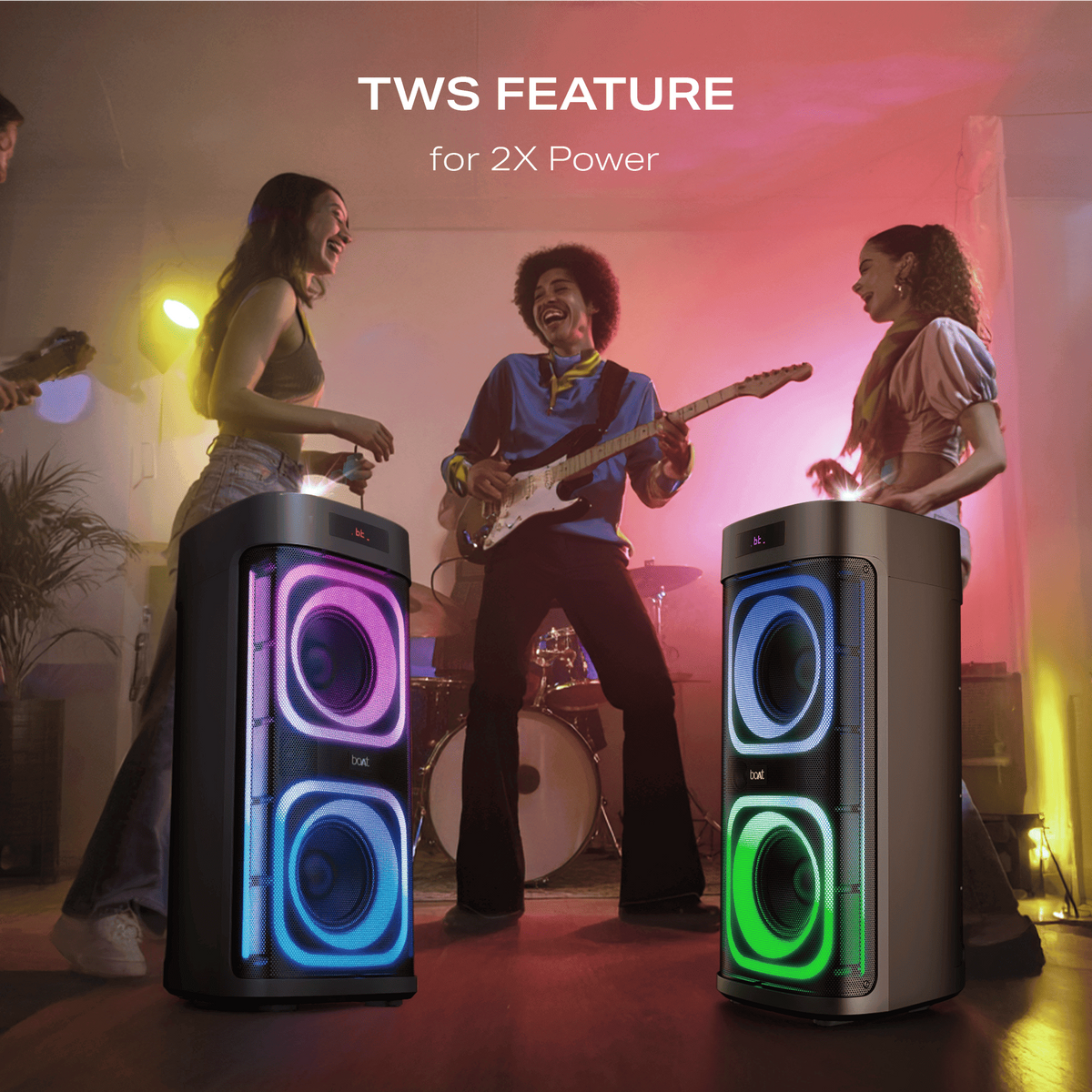 boAt PartyPal 700 | 300W Portable Party Speaker