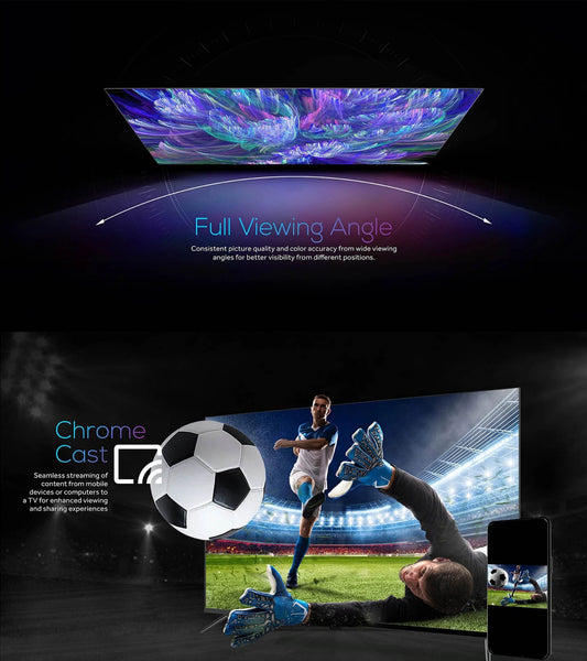 Haier H43K85FFX | 43″ Full HD Google TV with Dolby Audio & Chromecast