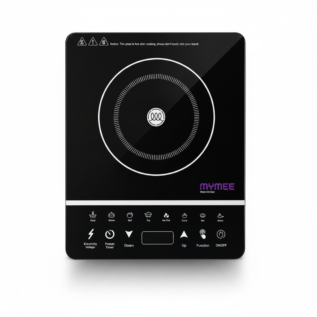 Mymee 2000W Induction Cooktop Touch Panel (Black) – INMY2000PRO