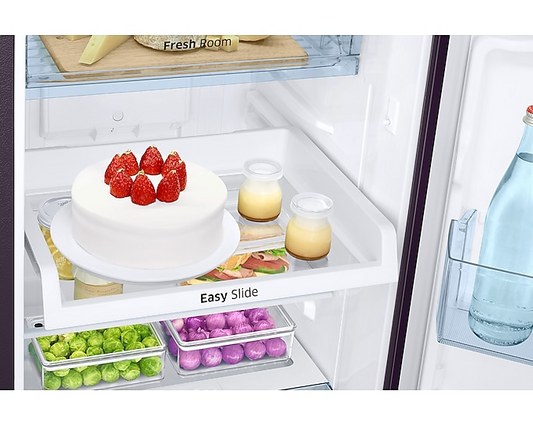Samsung 236 L Frost‑Free Digital‑Inverter Double‑Door Refrigerator – Paradise Bloom Purple (RT28C31429R/HL)