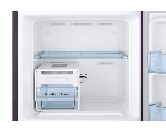 Samsung 236 L Frost‑Free Digital‑Inverter Double‑Door Refrigerator – Paradise Bloom Purple (RT28C31429R/HL)