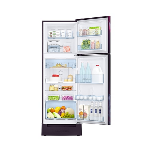 Samsung 236 L Frost‑Free Digital‑Inverter Double‑Door Refrigerator – Paradise Bloom Purple (RT28C31429R/HL)
