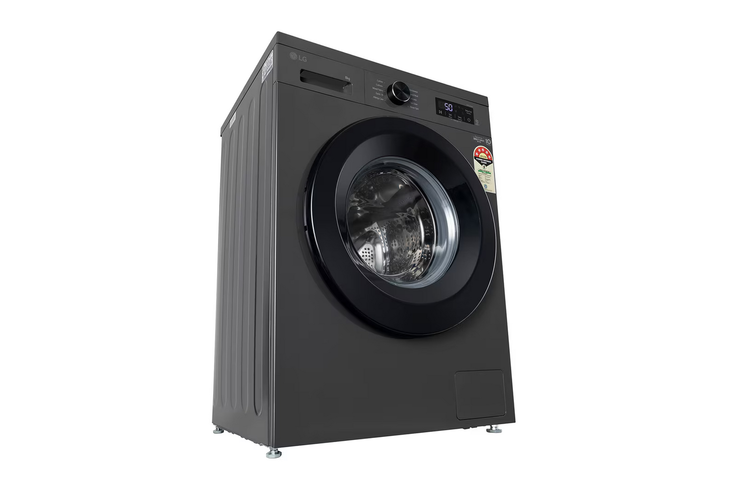 LG 8 kg Front Load Washing Machine (FHB1208Z2M) – Inverter Direct Drive, Steam, 6-Motion, Smart Diagnosis