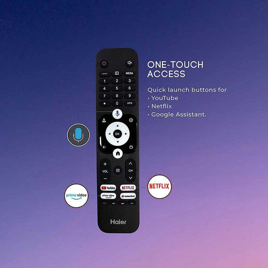 Haier H43K85FFX | 43″ Full HD Google TV with Dolby Audio & Chromecast