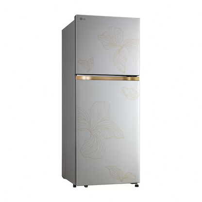 LG GLT2216WYRI 225L 1 Star Frost Free Double Door Refrigerator - Radiant Inox