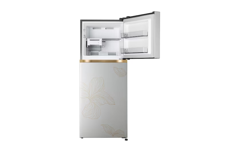 LG GLT2216WYRI 225L 1 Star Frost Free Double Door Refrigerator - Radiant Inox