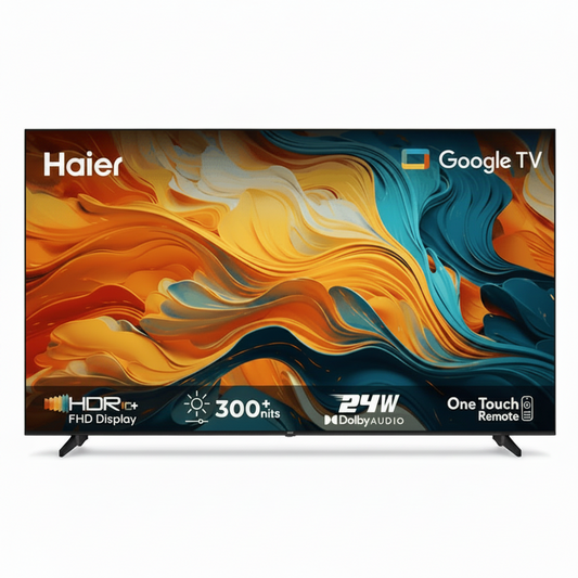 Haier 43 Inch Full HD Smart Google TV H43K85FFX with Dolby Audio