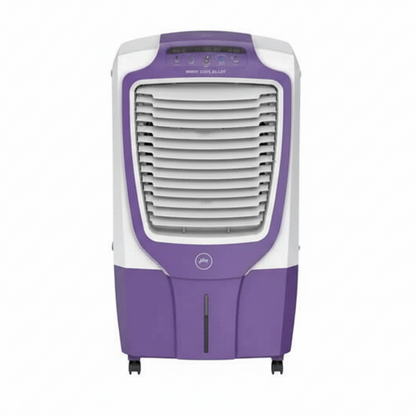 Godrej 60 Litre 150W Desert Air Cooler (CL EDGE CBD 87 RBFN4 PR) – Wood Wool Pads, White & Purple