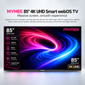 MYMEE 85 Inch 4K UHD Smart webOS TV