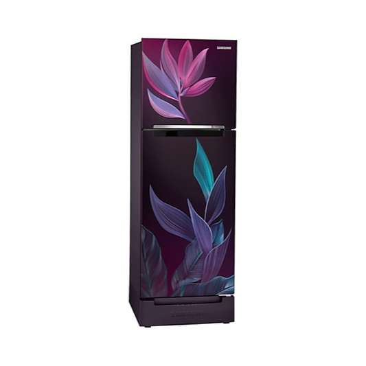 Samsung 236 L Frost‑Free Digital‑Inverter Double‑Door Refrigerator – Paradise Bloom Purple (RT28C31429R/HL)