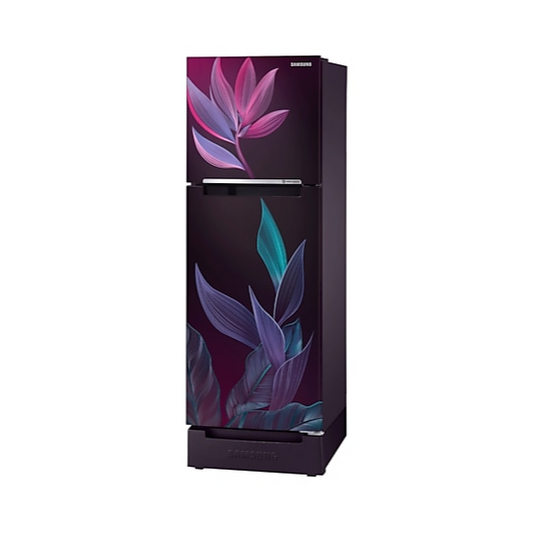 Samsung 236 L Frost‑Free Digital‑Inverter Double‑Door Refrigerator – Paradise Bloom Purple (RT28C31429R/HL)