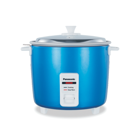 Panasonic SR-WA22H(AT) BL – 2.2L Electric Rice Cooker (Plain Blue)