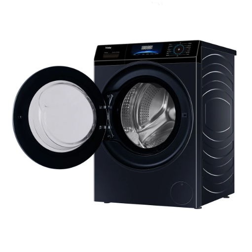 Haier 8 Kg Front Load Washing Machine HW80-IM12929EBKF