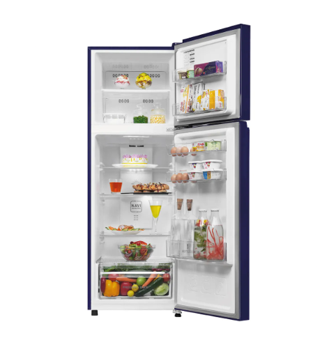 Haier 240L Frost Free Double Door Refrigerator Flat Door Marine Blossom 2 Star HRF-2902IEMBA-P