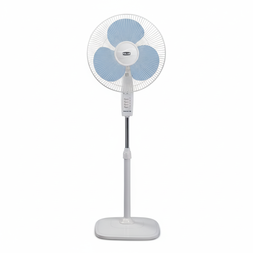 Polar Annexer-R Oscillating Pedestal Fan (400 mm Sweep, High Speed, Copper Motor)