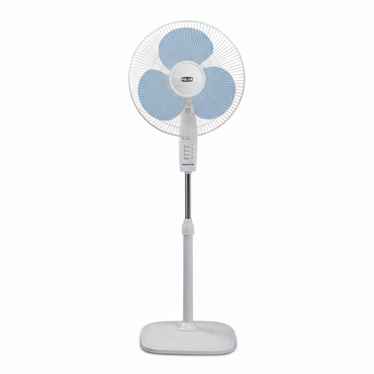 Polar Annexer-R Oscillating Pedestal Fan (400 mm Sweep, High Speed, Copper Motor)