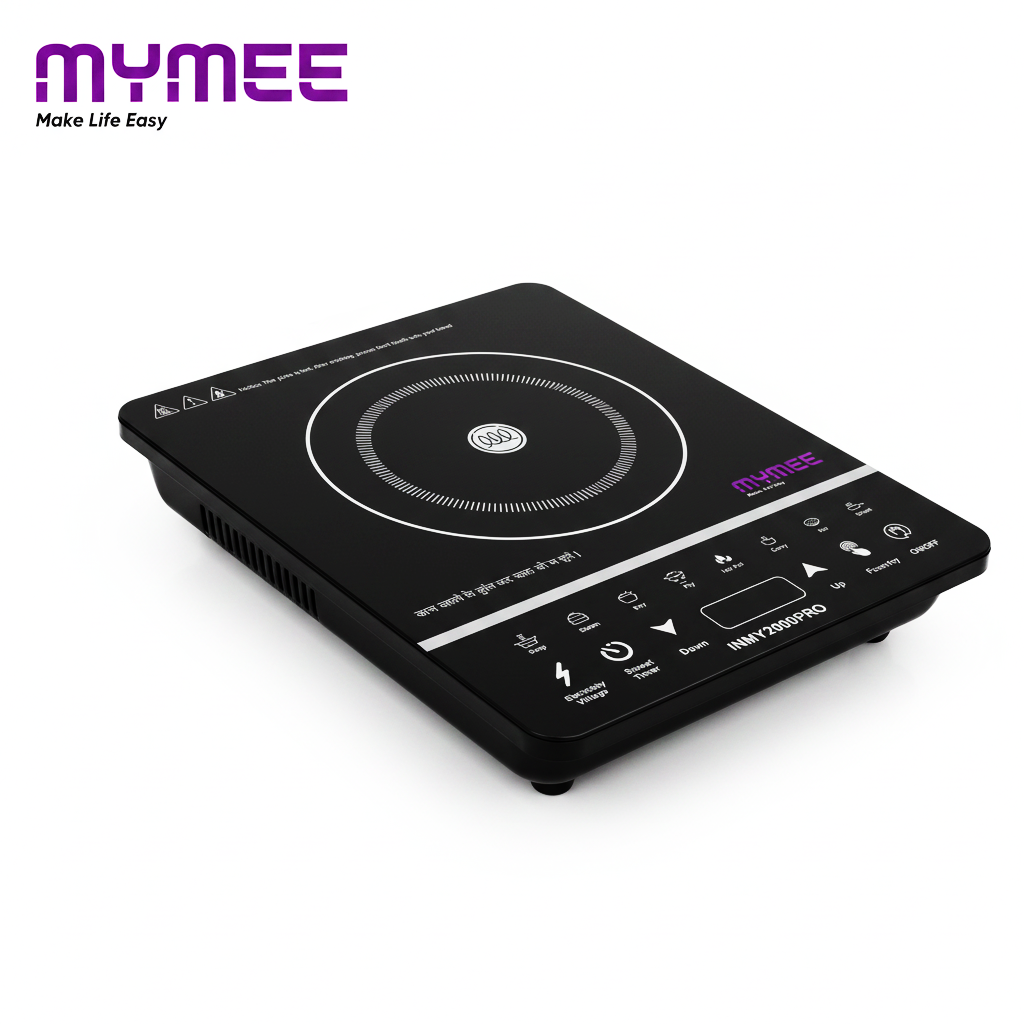 Mymee 2000W Induction Cooktop with Touch Panel (Black) – INMY2000PRO