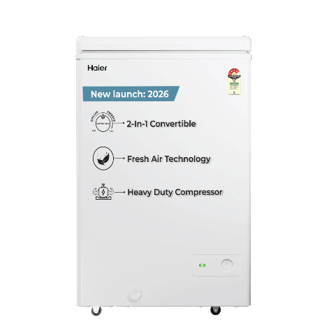Haier 145L Convertible Hard Top Deep Freezer – HFC-145SPW4