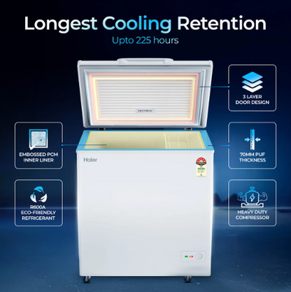 Haier 300L Convertible Hard Top Deep Freezer – HFC-300SPW5