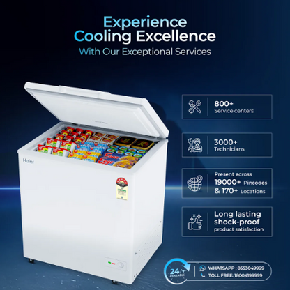 Haier 300L Convertible Hard Top Deep Freezer – HFC-300SPW5