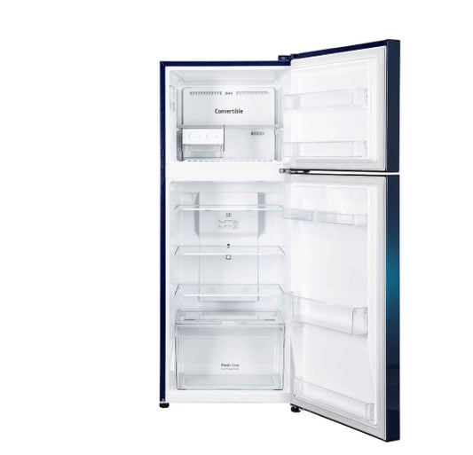 LG 240L 2-Star Frost Free Double Door Refrigerator – GL-S292SBWY (Blue Water Lily, Convertible)