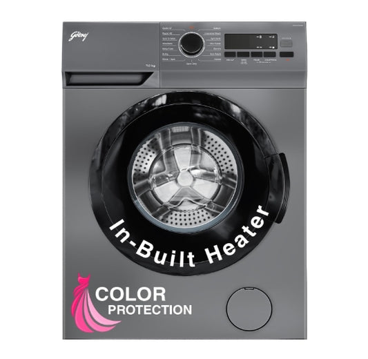 Godrej 7 Kg 5 Star Fully Automatic Front Load Washing Machine (WFEON ARG 7012 5.0 FEBT SLSR, Silver Stream)