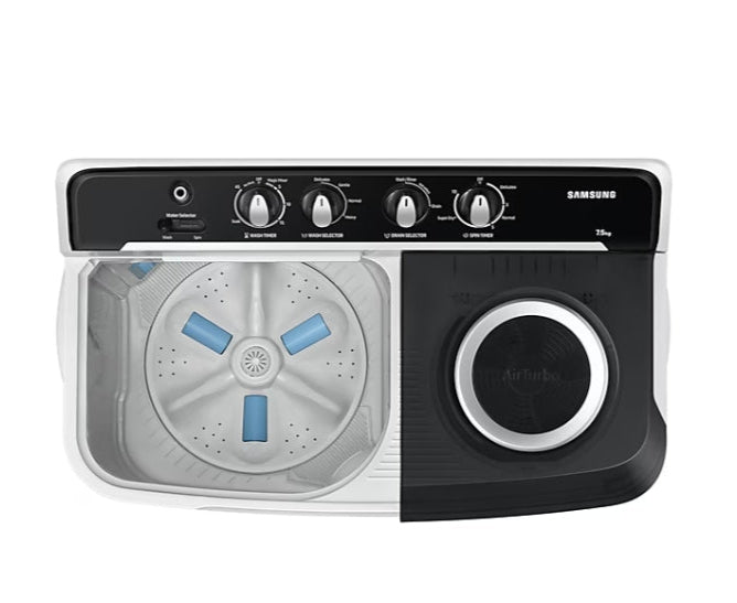 Samsung 10.5 Kg 5 Star Semi-Automatic Top Load Washing Machine (WT10C4260GG/TL, Light Gray)