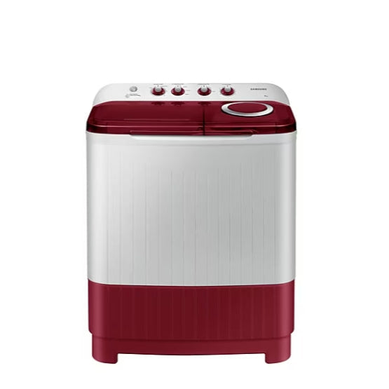 Samsung WT80C4000RR/TL – 8 Kg 5-Star Top Load Semi-Automatic Washer (Wine Red Lid)