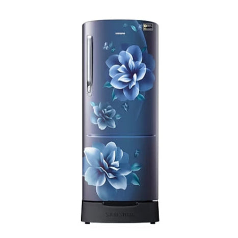Samsung 183 L 5 Star Single Door Refrigerator (RR20D2825CU/NL, Camellia Blue)